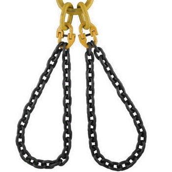 Selbst ISO3077, der justierbaren Crane Lifting Chain Wire Rope-Riemen-Grad 80 zuschließt