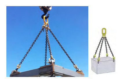 Anpassungsfähige Liftkette mit polierter Oberflächenbehandlung