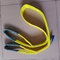 3T-Polyester-Flachbandschleifen, gelb, unterschiedliche Länge