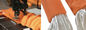 Orange 8:1 100 Tonnen-Polyester-Rundschlinge, 120mm Hochleistungsbügel für das Anheben