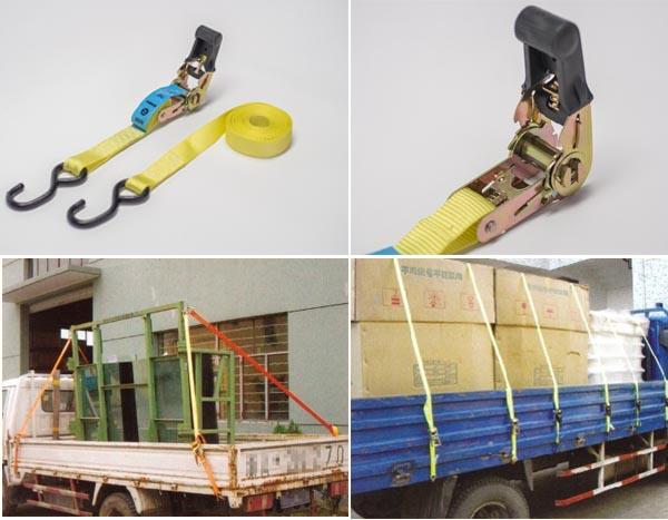1 Zoll 1500-lbs-Gummiratsche binden unten Bügel mit Haken des Polyester-Gurt-/S