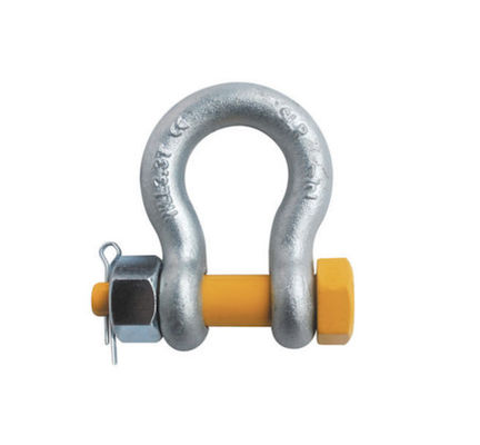 Stahlsicherheit Pin Bow Wide Body Shackles 1,25 Zoll WIRD 12 Tonne