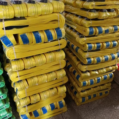 2T Bruchfestigkeit Polyester-Schleifen für den sicheren Transport und 2 Tonnen Arbeitslastgrenze
