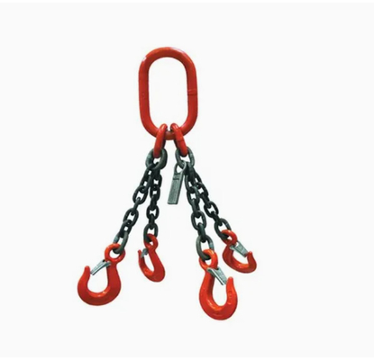 Schwerlastförderketten-Sling mit 80er-Grad-Legierungsstahl WLL 21.200 kg