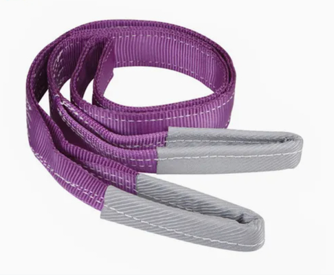 Hochfeste blaue Polyester-Schleifen-Sling ¥ 240 mm Breite ∙ Schwerlastlösung
