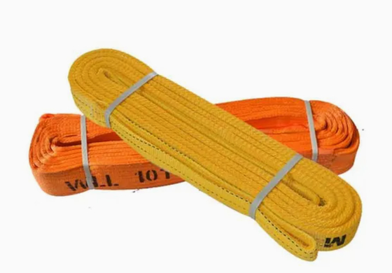 Doppelschlaufen-Polyester-Rundschlinge – 2T x 2m | Hochleistungs-Hebebänder aus Gurtband