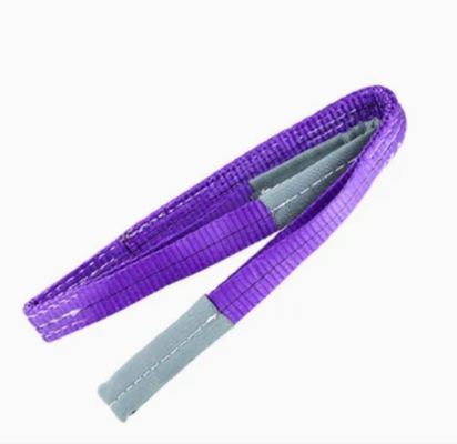 High-Tensility Blue Polyester Webbing Sling (240mm Breite) ¢ 16.000kg WLL ¢ Zertifiziert und langlebig