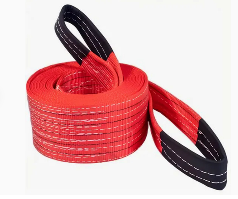 En 1492-2 Zertifizierte 10-Tonnen Polyester Flat Eye & Eye Webbing Sling Überlegene Festigkeit & Sicherheit