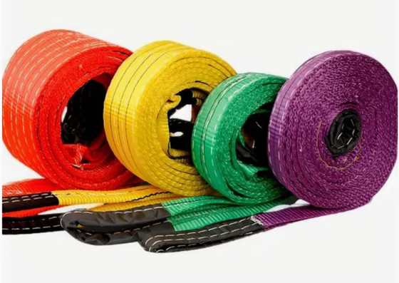 CE-zertifizierte Polyester Webbing Sling 1t-15t Kapazität für sicheres und effizientes Landwirtschaftsheben