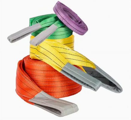 CE-zertifizierte Polyester Webbing Sling 1t-15t Kapazität für sicheres und effizientes Landwirtschaftsheben