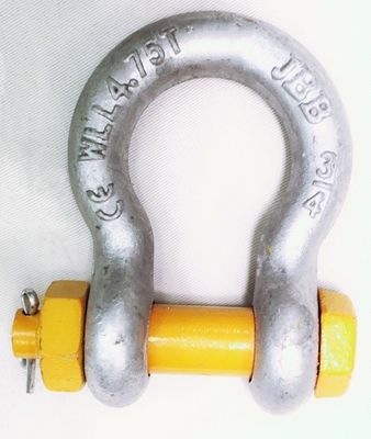 Hot Dip Galvanized Shackle Bows für Schrauben-Typ Shackle WLL 30T-175T 5.4x Mindestbrechlast 2x Proof-Last