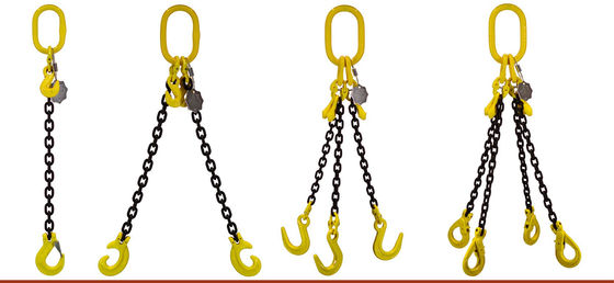 Stärke Hebekette Schlinge Grade 80 6mm bis 32mm Anpassbar OEM / ODM-Dienstleistungen auf Anfrage